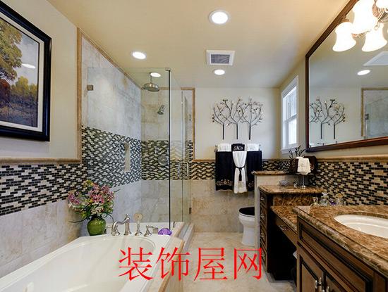 实木浴室柜图片